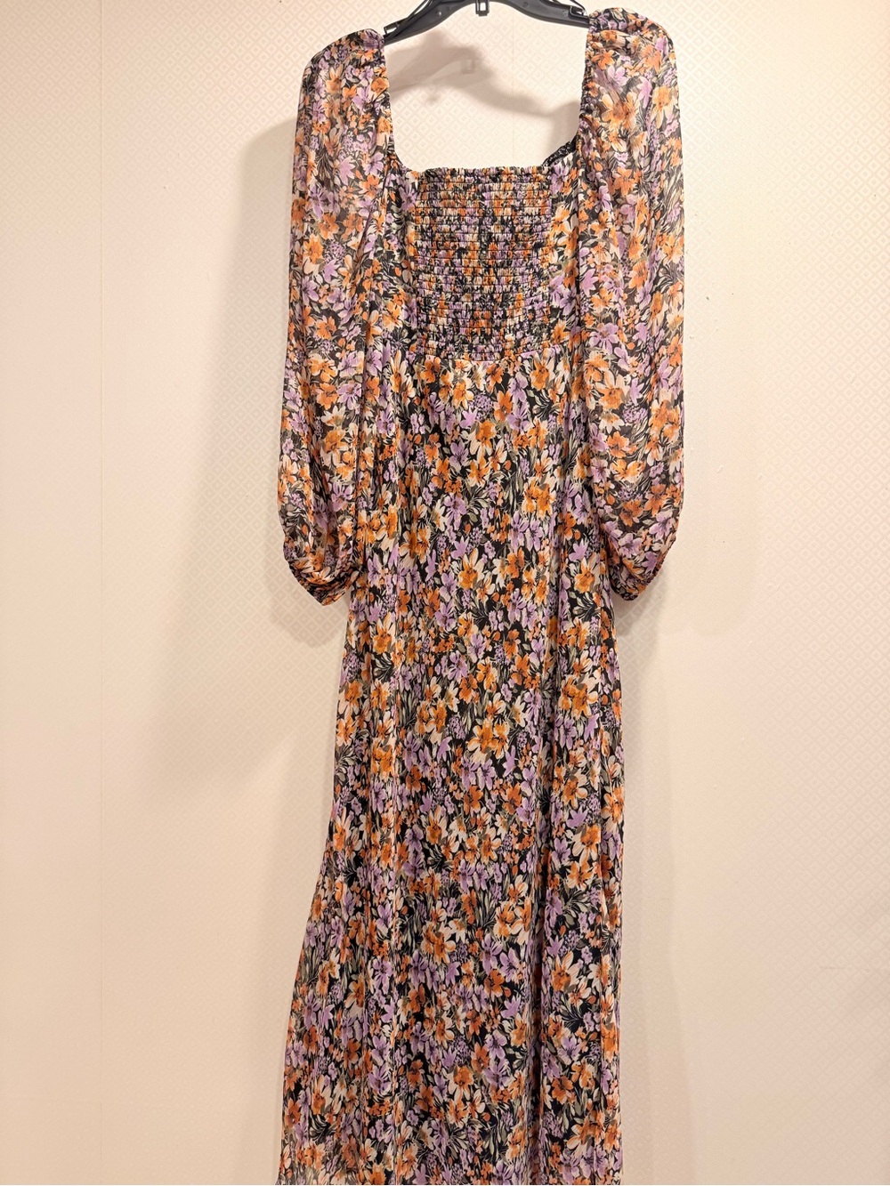 ASTR The Label Sylvie Floral Maxi Dress Size M Romantic Event Dress - Picture 10 of 16